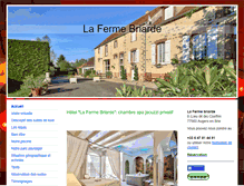 Tablet Screenshot of la-ferme-briarde.com